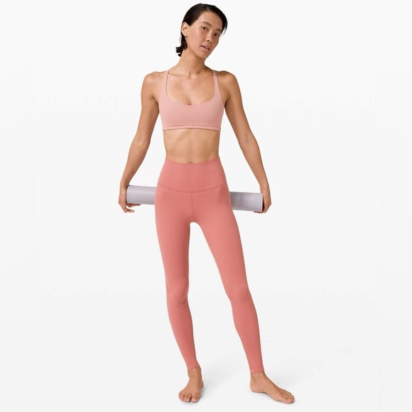 lululemon athletica Pants - NWOT Lululemon Align High-Rise Leggings 25" briar rose salmon peachy pink size 4